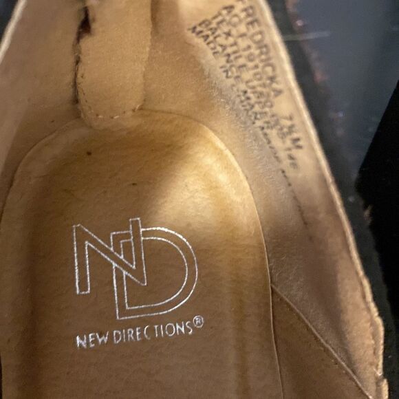 Faux low pile fur leopard print shooties size 7.5 - Picture 5 of 7